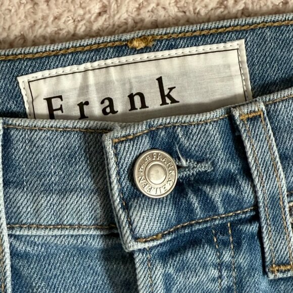 Frank & Eileen Monaghan High Rise Straight Leg Crop Mom Jeans Preppy Sz 26 NWOT - Picture 6 of 13